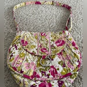 Vera Bradley “Make Me Blush” Saddle Up Bag Retired